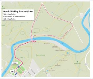 strecke nordic walking 2025